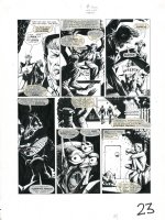 FREAKS - 2000AD prog 543 page 23 - JOHN HIGGINS art / PETER MILLIGAN story ( Watchmen colourist ) Comic Art